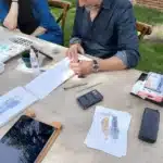 Arte en vivo boda Juanjo e Iddun