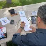 Arte en vivo boda Juanjo e Iddun