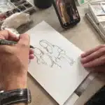 Arte en vivo boda Juanjo e Iddun