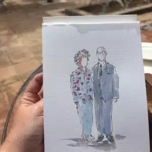 Arte en vivo boda Juanjo e Iddun