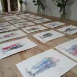 Arte en vivo boda Juanjo e Iddun