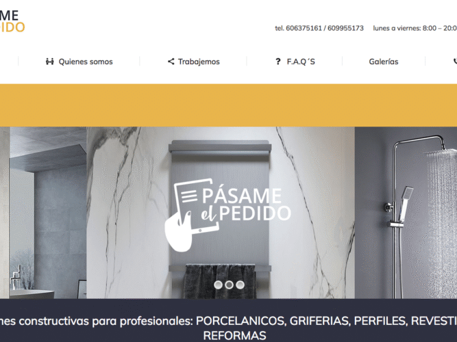 Pásame el pedido