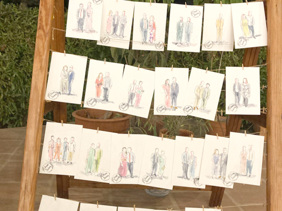 Ilustración para bodas