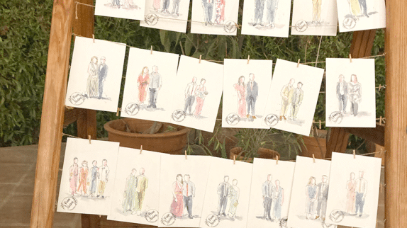Ilustración para bodas